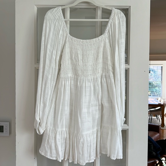 L*Space Puffed Sleeve Cover-Up Mini Dress - Picture 2 of 3